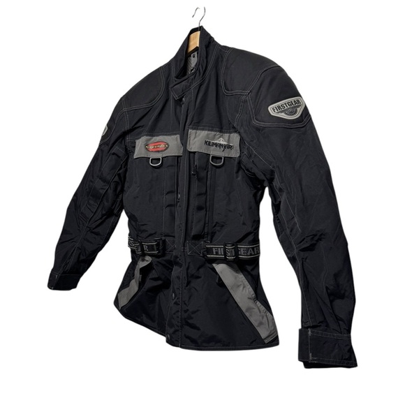 FIRST GEAR Kilimanjaro Motorcycle Jacket Black M - Picture 5 of 12